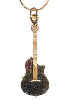 Collier Ovation Roundback guitare, noir