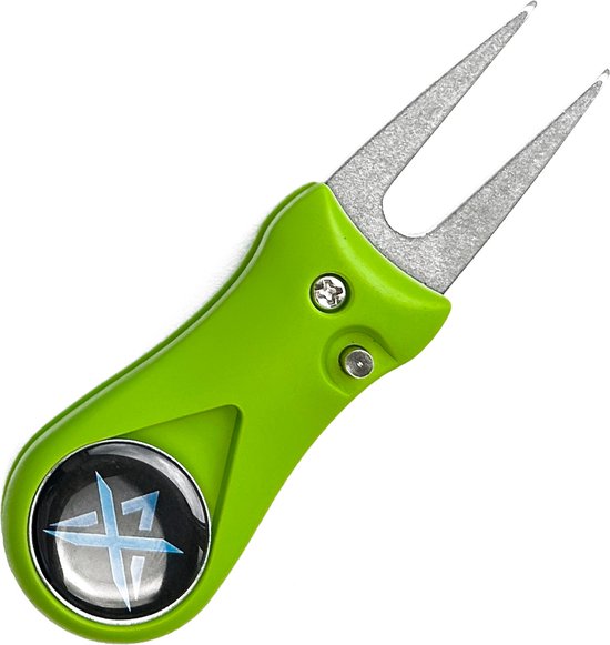Inklapbare Pitchfork Inclusief Bal Marker Pitch Fork Golf