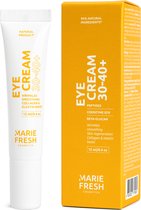Marie Fresh Cosmetics Eye Cream Sacs & Cernes 30-40+ - Crème yeux anti rides femme - Protège contre le vieillissement cutané - Soin - Crème yeux cernes - Ingrédients naturels - 12 ml
