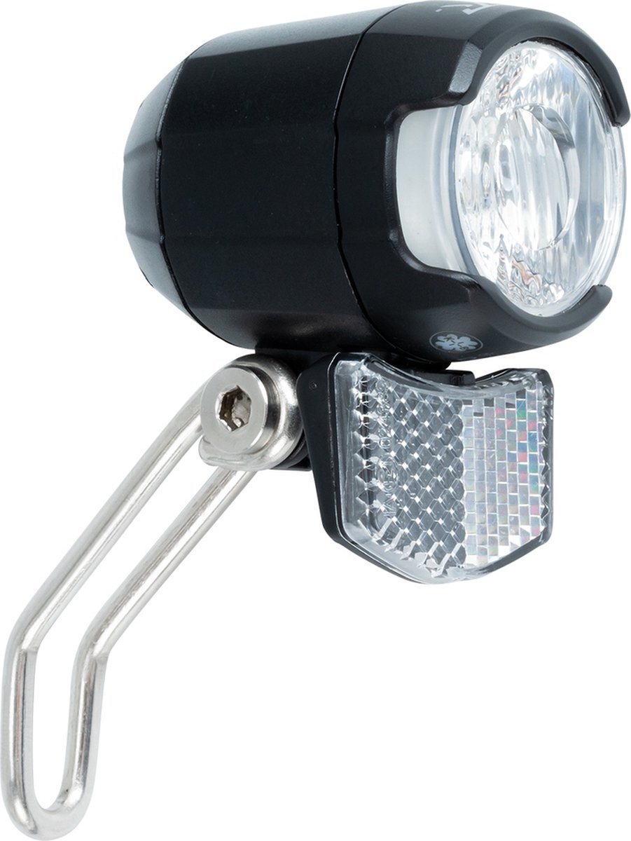RFR E-Bike Voorlicht - Koplamp - E 50 - Osram LED - 50 Lux - Staal/Kunststof - 92 gram - Zwart