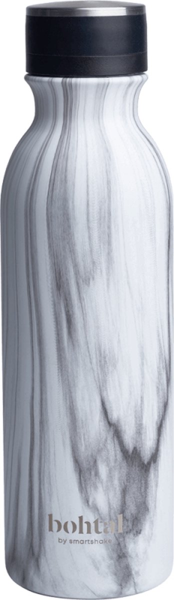 Goedkoopste Smartshake Bohtal Insulated Flask - White Marble (600ml) White Marble - Accessoires
