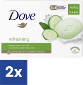 Dove Zeep Refreshing Komkommer & Groene Thee - 8 x 90 g