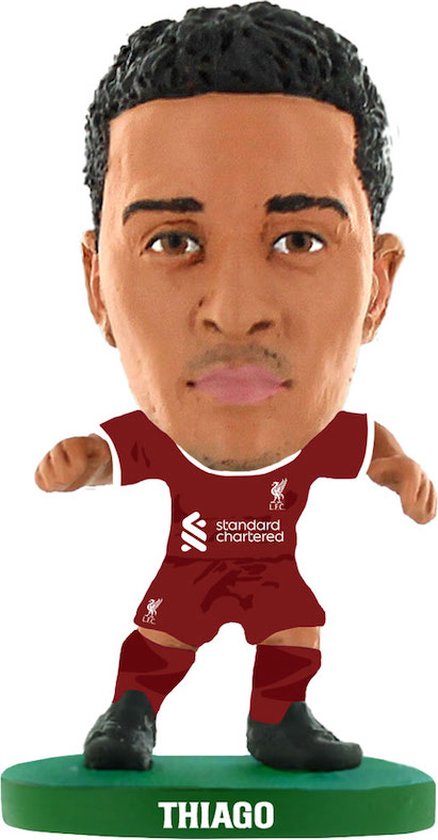 MINIX Football Stars #138 – Figura Coleccionable De Thiago Del Liverpool (12 Cm) | PVC De Alta Calidad Con Caja De Presentación | Oficial Y Detallada