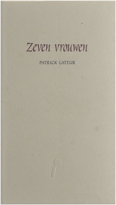 Zeven vrouwen - cover