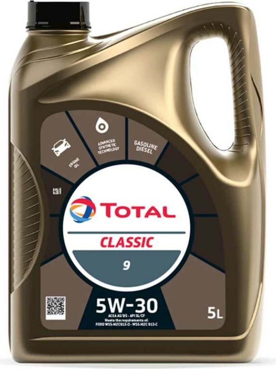 Total Classic 9 5W30 - 5 liter