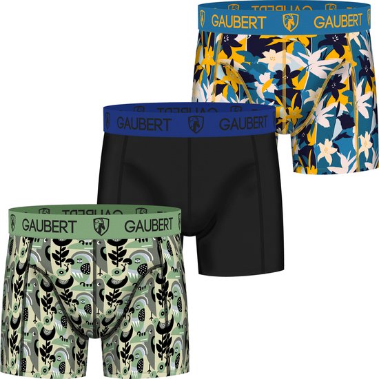 GAUBERT 3-PACK Premium Heren Bamboe Boxershort GBSET-267-XXL