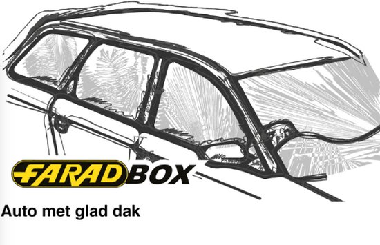 Galeries de toit adaptées au Renault Arkana à partir de 2021 toit lisse - Acier étroit - Capacité de charge 75kg - Merk Farad