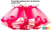 *** Meisjes-Tutu: 2-3 jaar, Roze Kleuren, incl. Haarstrik - Party Dance Regenboog Rok voor Kinderen - van Heble® ***