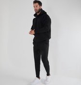 Trainingspak Hoody | wol - Dikke pak - Mannen Trainingspak Herfst Winter Mannen Set Merk Sport trui + Broek Stuks Set Fashion Casual Trainingspak Mannen Kleding S