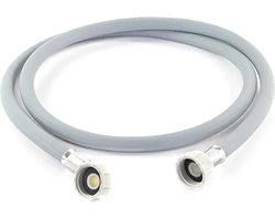 Nedco® Aanvoerslang 3/4'' voor Wasmachine/Vaatwasser - PVC - 1.5 Bar - 1.5m - Grijs