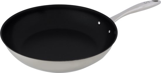 Cosy&Trendy Classic Braadpan No Stick - RVS - Ø 28cm