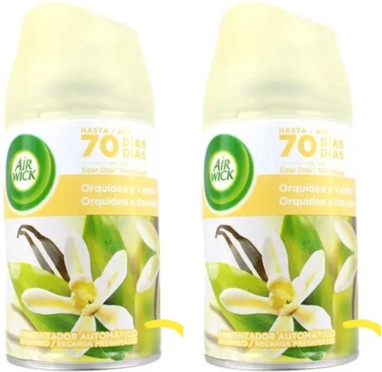 Recharges Air Wick - Orchidée Vanille - 2 x 250 ml