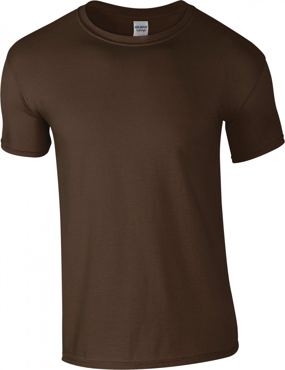 Gildan Softstyle® Euro Fit Adult T-shirt GI6400 - Dark Chocolate - XL
