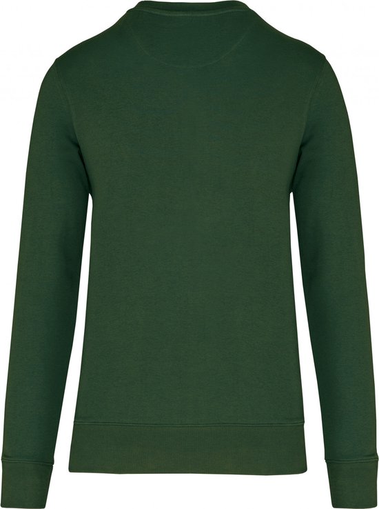 Sweatshirt Unisex S Kariban Ronde hals Lange mouw Forest Green 85% Katoen, 15% Polyester