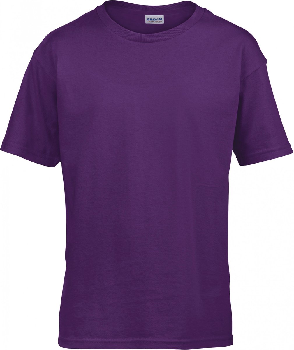 Gildan Softstyle Euro Fit Youth T-shirt GI6400B - purple - 5/6 years (S)