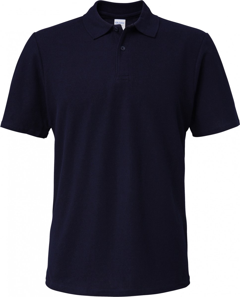 Gildan - Softstyle Piqué Polo - Navy maat 3XL