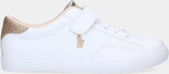 Polo Ralph Lauren Theron V PS White / Gold kleuter sneakers