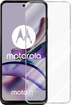 Cadorabo Screenprotector geschikt voor Motorola MOTO G13 / G23 - Pantser film Beschermende film in KRISTALHELDER Geharde (Tempered) display beschermglas in 9H hardheid met 3D Touch