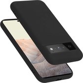 Coque Cadorabo pour Google PIXEL 6 PRO en LIQUID BLACK - Housse de protection en silicone TPU flexible Case Cover
