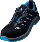 uvex 6938 6938244 Chaussures de sécurité basses S1P Pointure (UE) : ​​44 Zwart/ bleu 1 paire