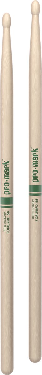 Promark TXR5BW Drumstokken 5B Hickory - drumsticks 5B