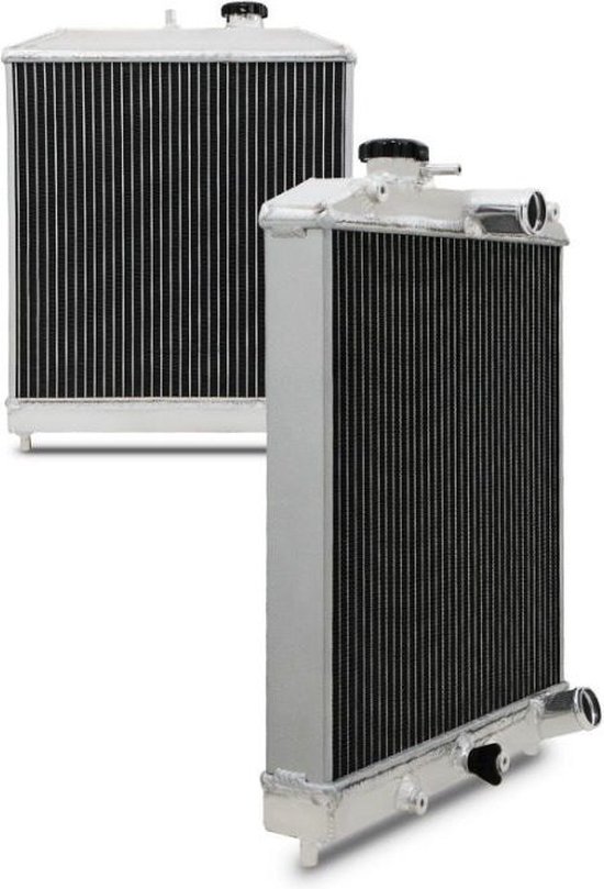 H-Gear Pro-line aluminium radiateur 2-core (Honda Civic/Del sol 92-00 B ...