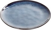 HOMLA Casper marineblauw dessertbord 20cm modern design 100% steengoed