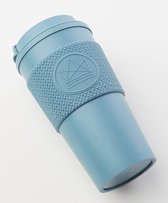 Neon Kactus Coffee Mug To Go - Tasse de voyage - Blauw 568ml