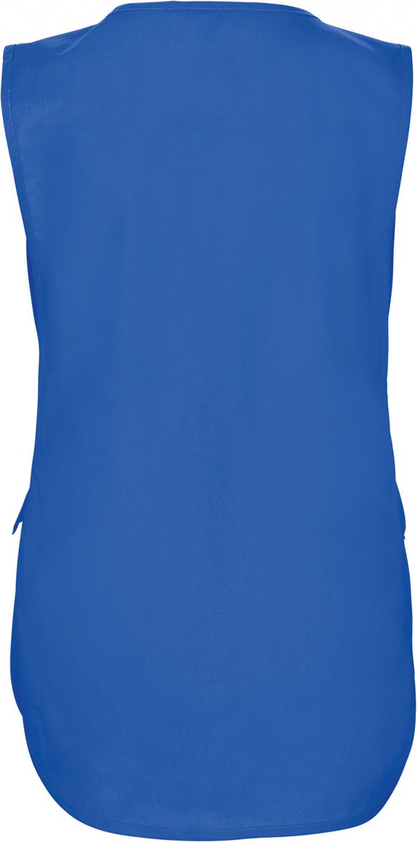 Schort/Tuniek/Werkblouse Dames XXL/3XL Kariban Light Royal Blue 65% Polyester, 35% Katoen