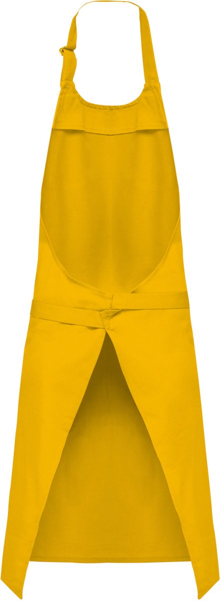 Schort/Tuniek/Werkblouse Unisex One Size Kariban Yellow 100% Katoen