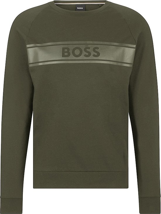 Hugo Boss BOSS authentic O-hals sweatshirt groen - M