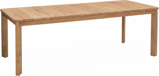 - 8-persoons binnen-/buitentafel, jayapura, 220x100x76cm