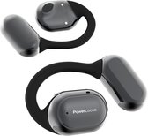 PowerLocus Free X - Open-Ear Koptelefoon - Draadloze Oordopjes - Bluetooth 5.3 - Draadloze oortjes - Waterproof Sport Oortjes - Universeel - Zwart