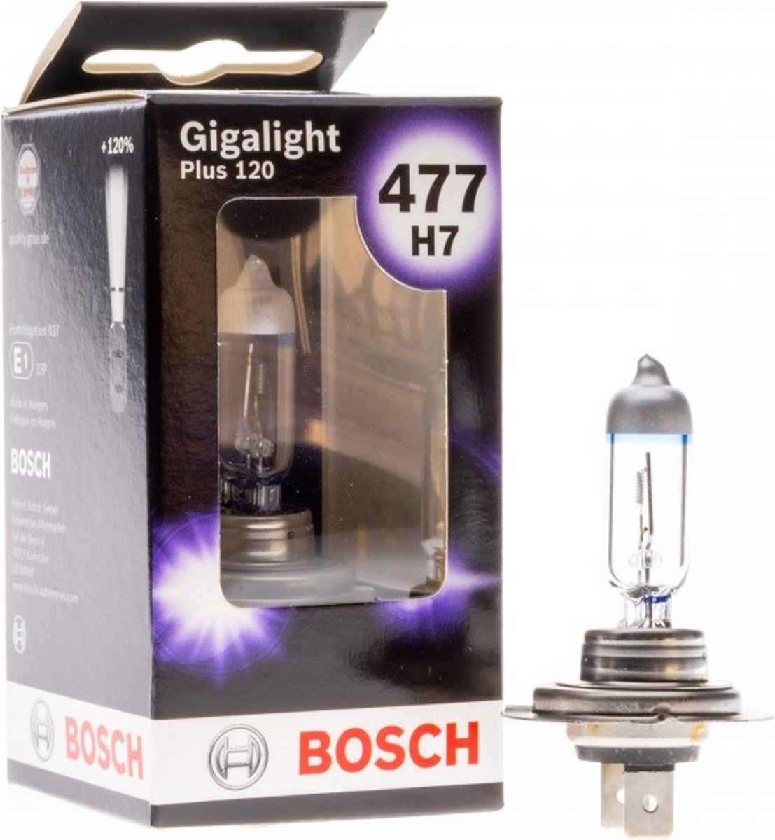 Bosch Halogeen H7 GIGALIGHT PLUS 120 Wit Dimlicht Koplamp Origineel
