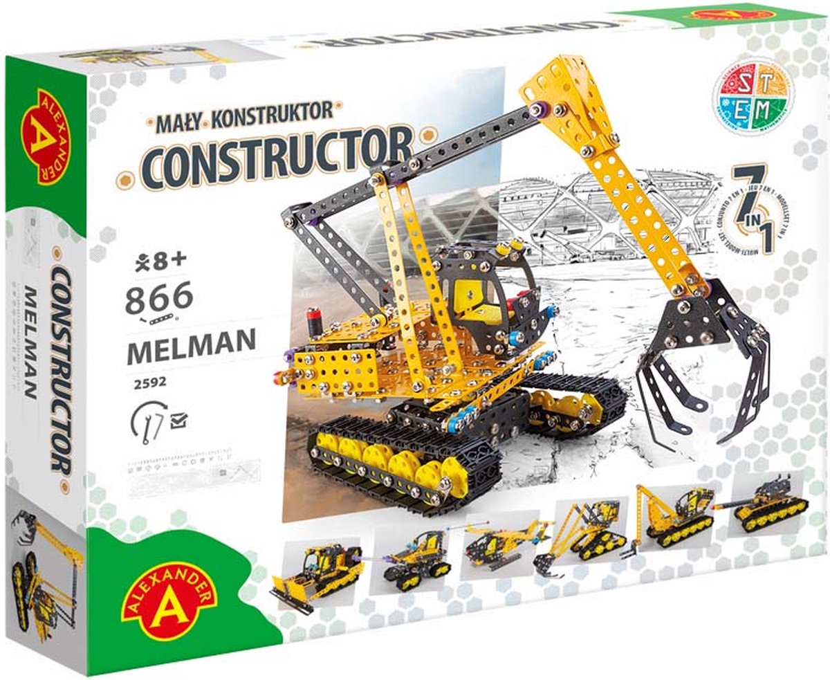 Alexander Toys constructor pro - melman - 866st