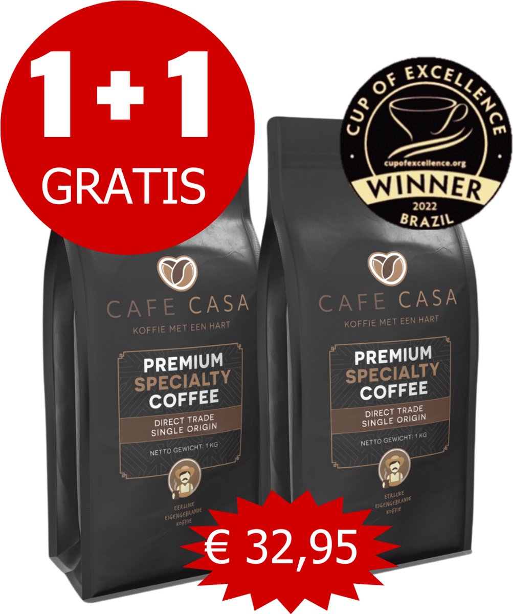 CafeCasa specialty coffees - premium koffiebonen 