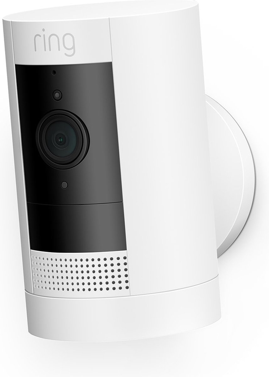 Afbeelding 2 van Ring Stick Up Cam Batterij - Beveiligingscamera - Draadloos - Binnen en Buiten - Wit - 2 stuks