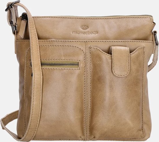 Micmacbags Porto Schoudertas - Taupe