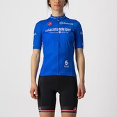 Castelli Giro d'Italia Maillot de cyclisme manches courtes Blauw Femme - COMPETIZIONE W JERSEY AZZURRO - L