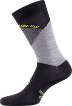 Nalini Fietssokken winter Unisex Zwart - B0W WOOL SOCKS BLACK - 2XL