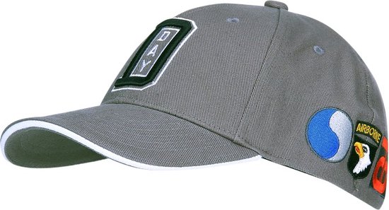 Fostex Garments - Baseball cap WW II D-Day (kleur: Grey / maat: NVT)