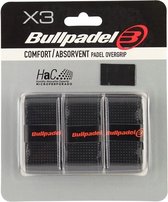 Bullpadel Comfort Overgrip - Zwart - 3 pack