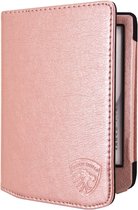 Luxe Hoesje Geschikt voor Pocketbook Verse Pro Hoes Cover Roze Goud