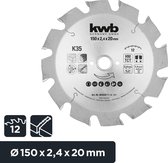 kwb - 583544 Cirkelzaagblad 150 x 20 mm - 1 stuk