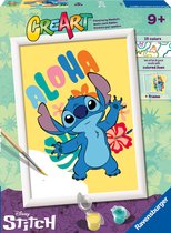 Ravensburger CreArt Disney Aloha Stitch - Schilderen op nummer voor kinderen