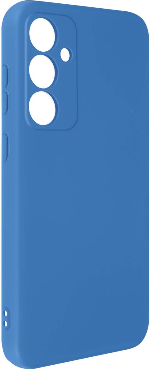 Hoes Geschikt voor Samsung Galaxy S23 FE Soft Touch Fast Cover serie, Blauw