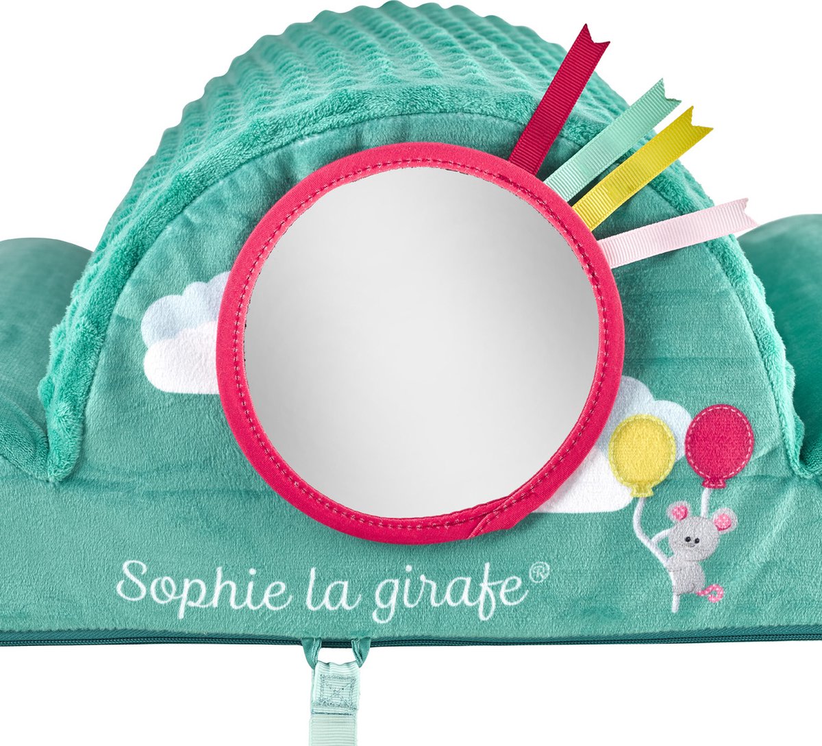 Sophie de Giraf Activity Cloud - Babyspeelgoed - Ontwikkeling en stimulatie voor baby's - Antislip - Vanaf 6 maanden - Meerkleurig — afbeelding 14