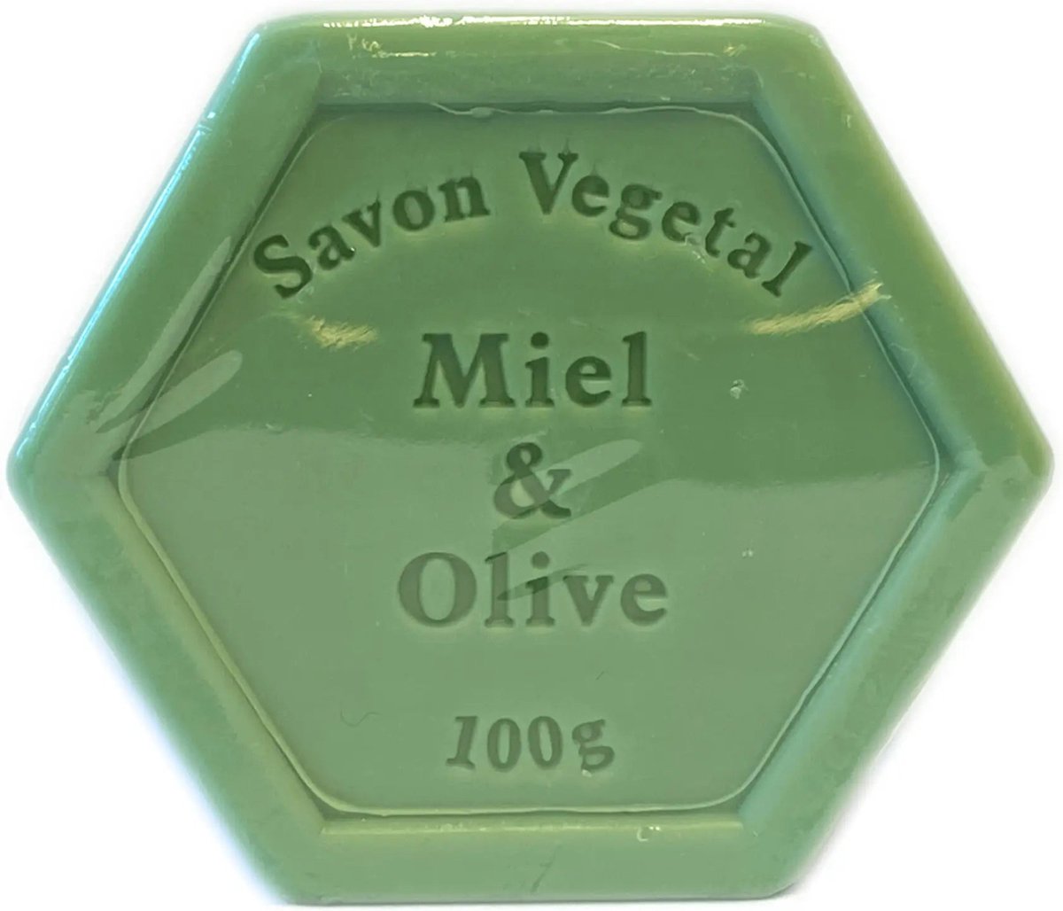 Zeep met honing en olijf (miel en olive) - Miel en Olive - Bijenhof