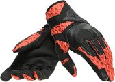 Dainese Air-Maze Unisex Black Flame Orange Motorcycle Gloves S - Maat S - Handschoen