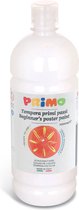 Primo Beginner's ready-mix poster paint, 1000 ml bottle with flow-control cap white